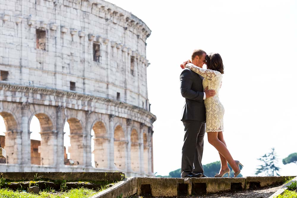 Marriage Proposal in Rome 