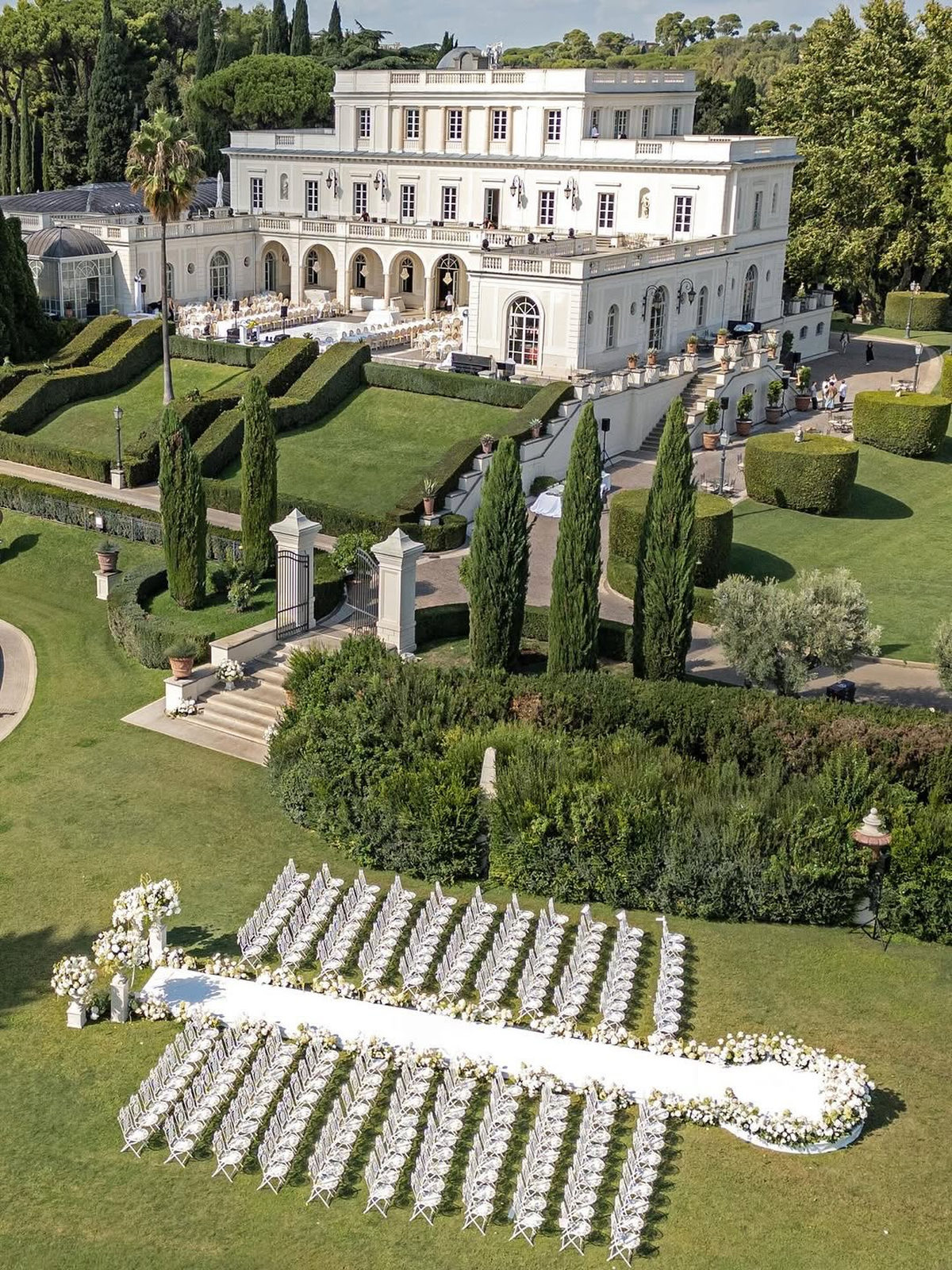 Villa Miani Rome Wedding Venue
