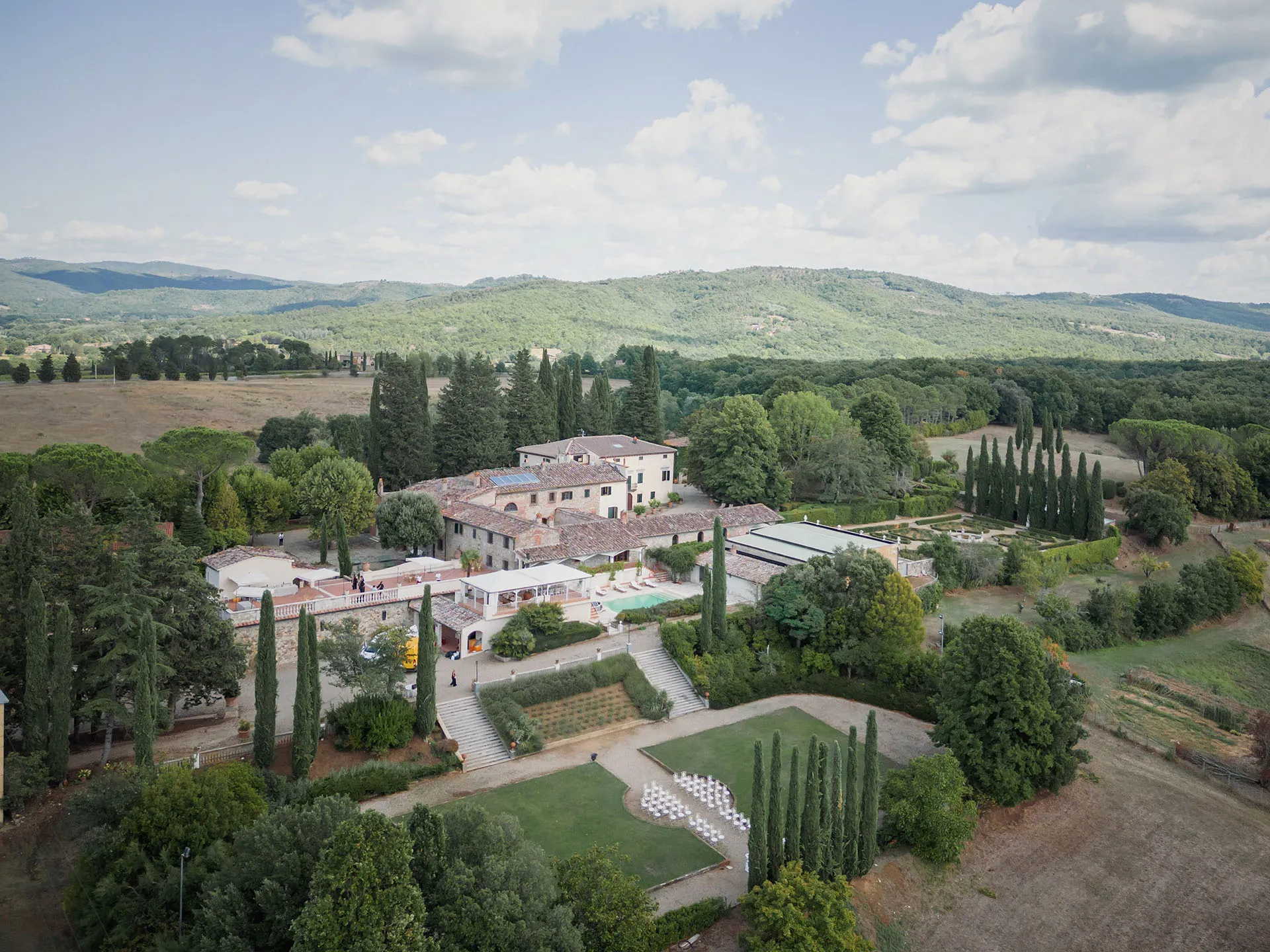Villa La Selva Tuscany Wedding Venue