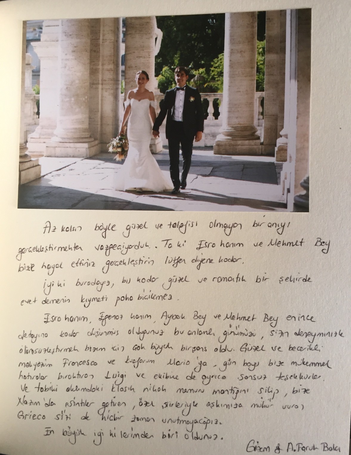 Testimonials Weddings in Italy